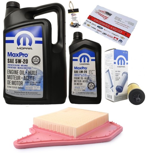 MOPAR 5W20 + ФІЛЬТРИ GRAND CARAVAN 3.6 14-20