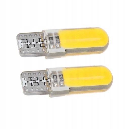 QC31593-02 - 10 штук T10 COB двосторонній силікагель