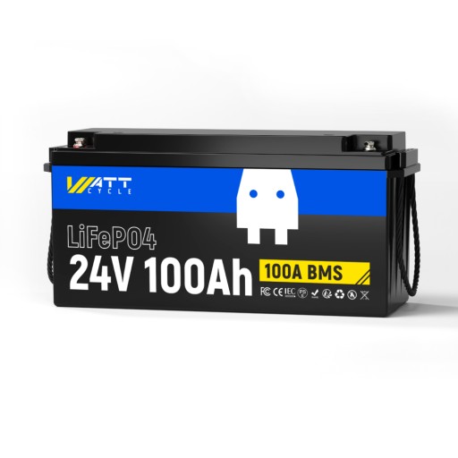 Аккумулятор lifepo4 24 в 100 ач для фотогальваники и безопасности эффективности ибп