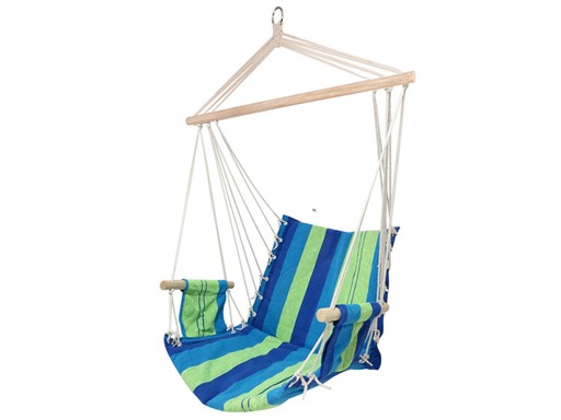 ГАМАК БРАЗИЛЬСЬКЕ КРІСЛО СМУГАСТА ТКАНИНА РОКЕР