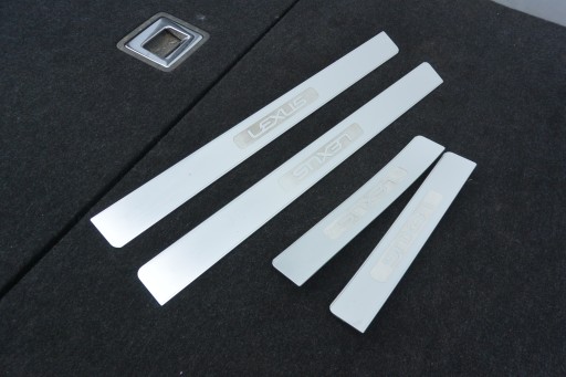 BLENDE ABDECKUNG DER SCHWELLE VORNE HECK BLENDE GEHÄUSE KPL LEXUS GS III MK3 CHROM