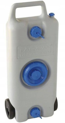 61146 - Бак для грязной воды с колесами 35л