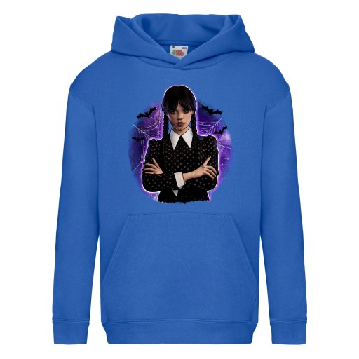 Дитячий світшот JHK розмір 152 з довгим рукавом синій