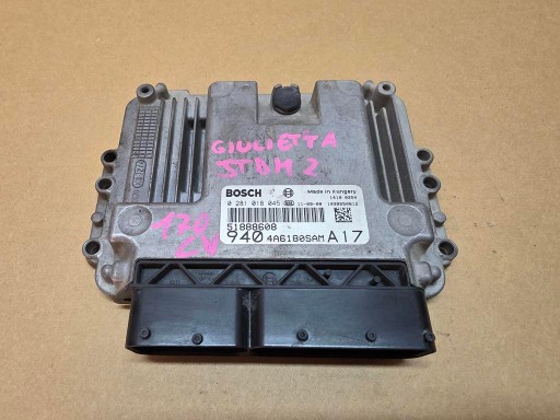 Комп'ютер двигуна alfa romeo giulietta 2.0 0281018045 (r1)