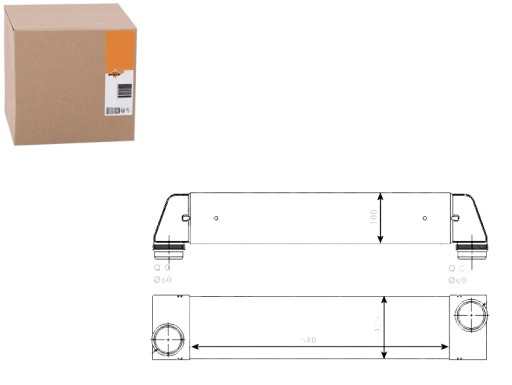 NRF/30528/ZAPS - ИНТЕРКУЛЕР NRF LAND ROVER RANGE ROVER