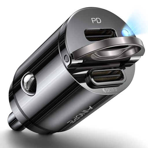 Ainope автомобильное зарядное устройство адаптер USB-C 36W 2in1