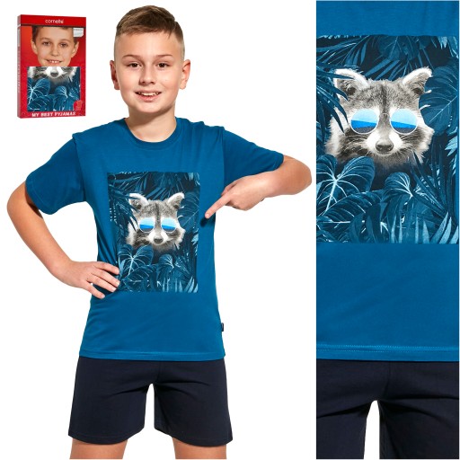 Піжама корнет 146 розмір синя