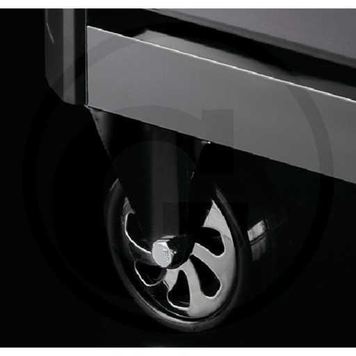 Фиксированный ролик BLACK EDITION для тележек для мастерских Performance