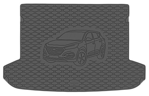 Hyundai Tucson 2015-2019 коврик багажника
