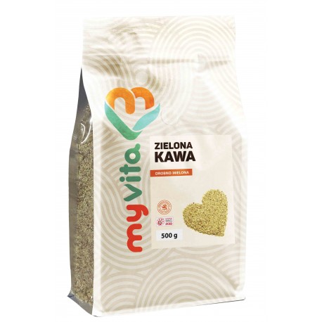 Zelená káva (jemne mletá) 500g - MyVita