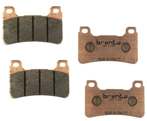 4116 - HONDA CB1000R 08-CBR1000RR 04-ЗЛОТІ ПЕРЕДНІ КОЛОДКИ