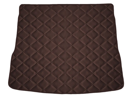 Коврик из экокожи КОРИЧНЕВЫЙ для Audi Q5 II 2017 г.в.-...