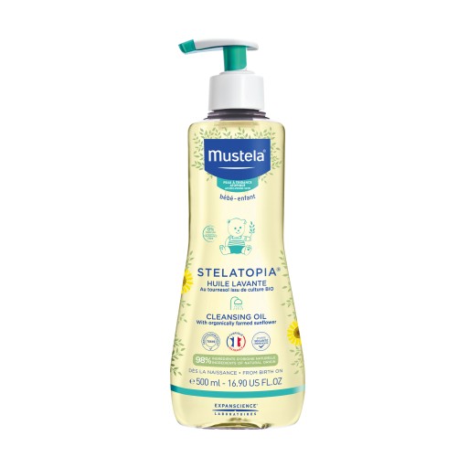 Очищаюча олія Mustela Stelatopia 500 мл