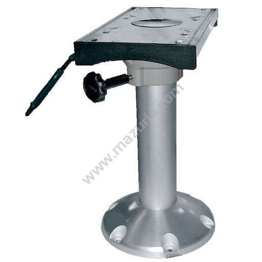 1102140 - НОГА СТУЛА ЯХТЫ 400ММ АЛЮМИНИЕВАЯ С СЛАЙДЕРОМ