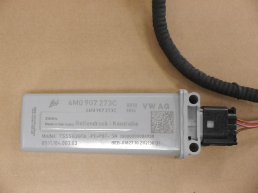 Контролер контролю тиску в шинах audi 4m0907273c