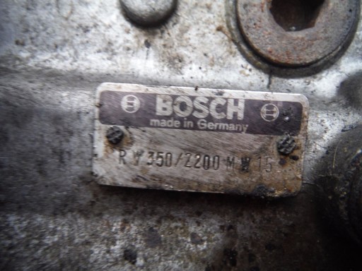 Pompe d’injection BOSCH MERCEDES W126 3,0D