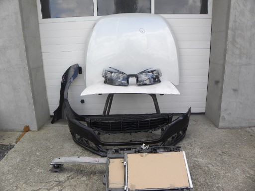 9807241780-9807241680 - PEUGEOT 508 ПОДЪЕМ КАПОТА, ПОЛНОСТЬЮ СВЕТОДИОДНЫЕ ТЕХНОЛОГИЧЕСКИЕ ЛАМПЫ, СТОЛКНОВЕНИЯ, РАДИАТОРЫ