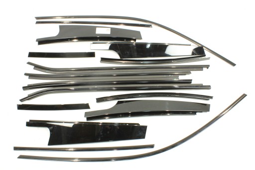 7410046 7410044 - Комплект SHADOWLINE молдинги двері ПД ЗД BMW G01