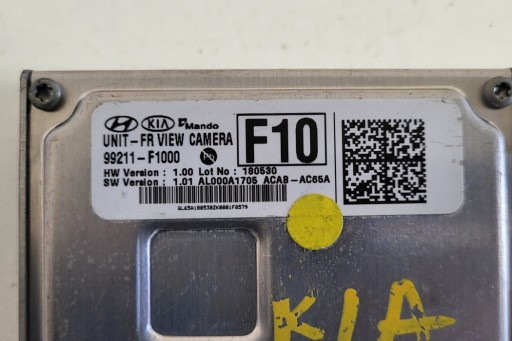 Передня камера kia sportage (sl) 99211f1000 1.6l бензин 99kw 2015 р.в.