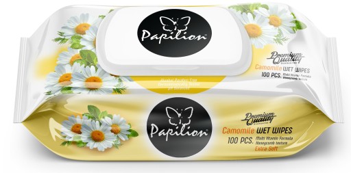 Серветки вологі PAPILION FRAGRANCE 1 х 100 шт.