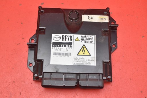 mamAUTO-761462-RF7K18881T - Контролер двигуна rf7k18881t 275800-6595 mazda 6 i gg 2.0 citd 143 km 05-07