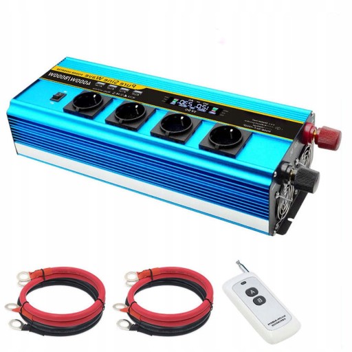 8000W LCD АВТОМОБИЛЬНЫЙ ИНВЕРТОР 12/24V