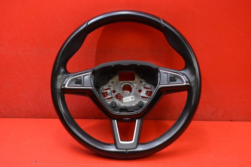 steering wheel, leather MULTIFUNKCYJNA 3V0419091L SKODA OCTAVIA III LIFT 17-20