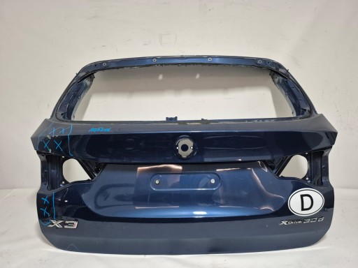 BMW X3 G01 17-24 heckklappe kofferraumdeckel hinten