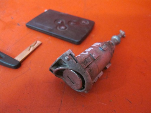 RENAULT MEGANE 3 III SCENIC III key KARTA lock cylinder door of left KOMPLET