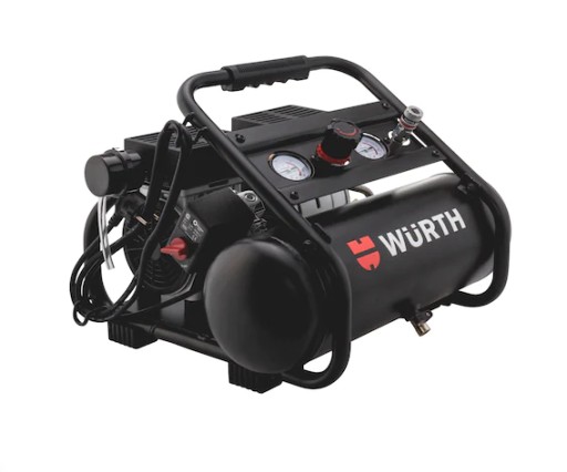 Безмасляный компрессор WURTH Subcompact объемом 8 л.