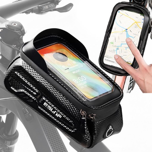Велосипедна сумка передня Ljknkt WATERPROOF BIKE BAG SACK PHONE HOLDER 3л