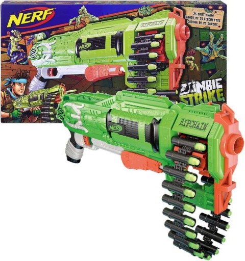 NERF RIPCHAIN \u200b\u200b\u200b\u200bZOMBIE STRIKE GUN ARROW