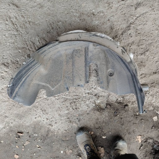 Radschale hinten heck Seite rechts Opel Crossland X 8000410