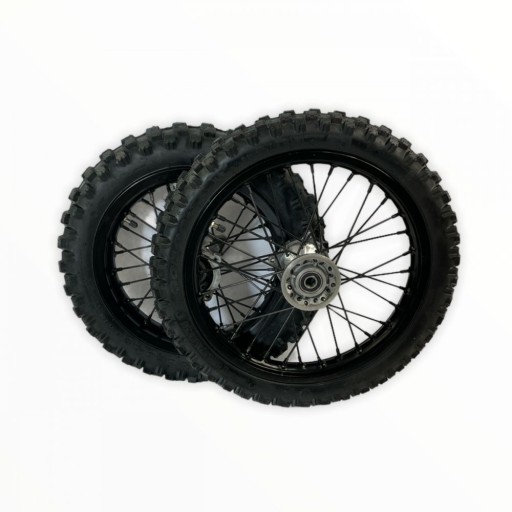 ПИТБАЙК КОЛЕСА 14/12 ДЮЙМОВ ПОЛНЫЙ КОМПЛЕКТ СПЕРЕДИ И СЗАДИ
