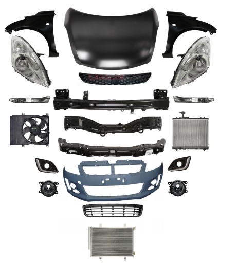 72390-71L00 - SWIFT 13-17 РЕМЕНЬ ПЕРЕДНЕГО БАМПЕРА КАПОТА ФОНАРЬ КРЫЛА