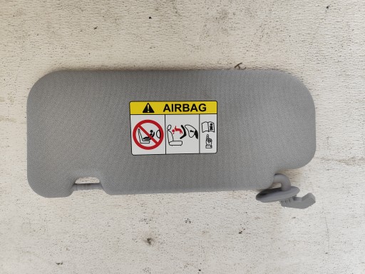 HYUNDAI I20 II 2016R cover PRZECIWSLONECZNA visor of the passenger right