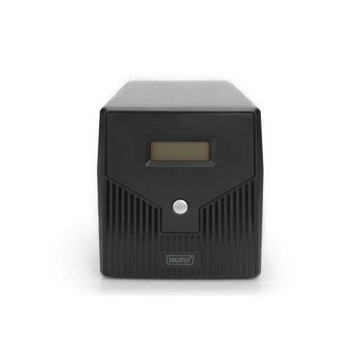 Джерело безперебійного живлення ups digitus line-inerative lcd 1000va/600w 2x12v/7ah