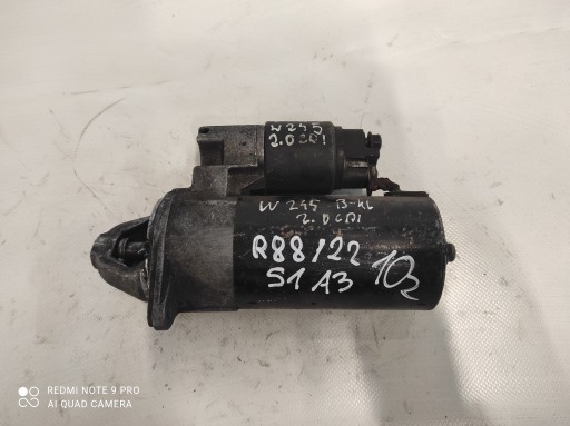 MERCEDES B KLASA W245 1.8 CDI starter of the engine