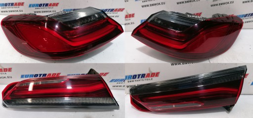 7445771 7445772 - Bmw g14 g15 g16 m8 f92 f93 комплект фонарей задний левый правый / идеален после 24 км!