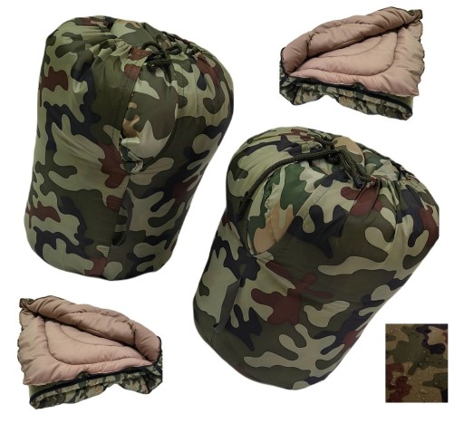 KOŁTEX спальний мішок на 2 особи СПАЛЬНИЙ МІШОК 150 см x 190 см ліворуч і праворуч