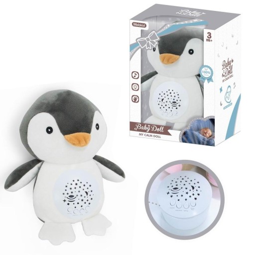 ЛАМПА ДЛЯ ПРОЕКТОРА З МУЗИКОЮ ПІНГВІН 3М+ АСКАТО