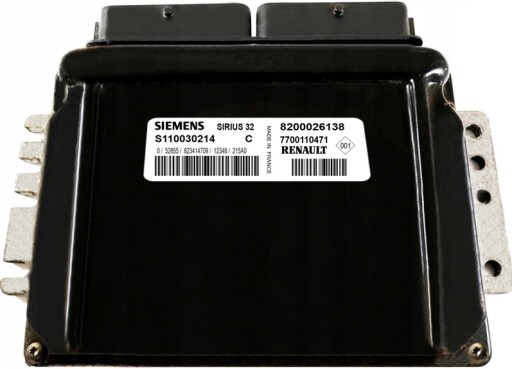 Ебу комп'ютера megane s110030214c 8200026138 чистий