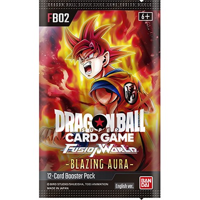 DBSCG Fusion World FB02 Blazing Aura Booster