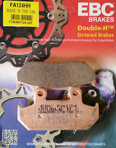 FA124HH - ТОРМОЗНЫЕ КОЛОДКИ ПЕРЕДНИЕ HONDA CBR 1000 F (SC21 )