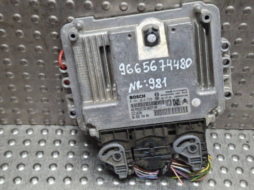 Centralina Motore 9653958980 9665674480 0281014729 Citroen Peugeot 1.6 HDI