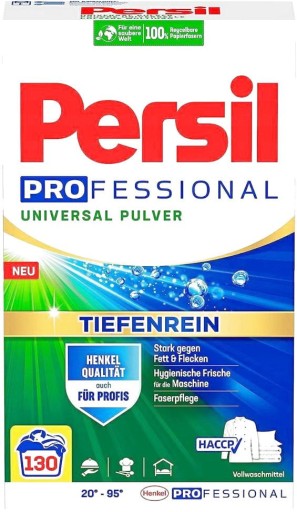 PERSIL PROFESSIONAL PRACÍ PRÁŠOK NEMECKÝ 7,8KG 130 PRANÍ UNIVERSAL DE