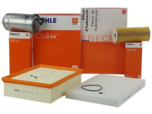 143D - AUDI A4 B6 B7 1,9 TDI 2,0 TDI комплект фільтрів KNECHT