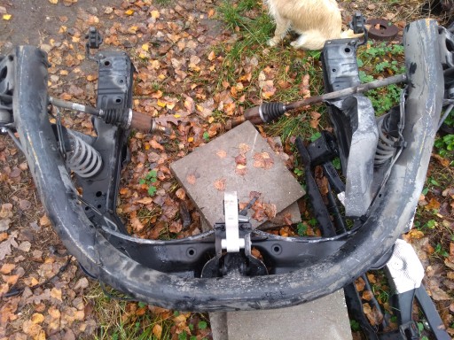 A453 - Осі belka smart 453 451