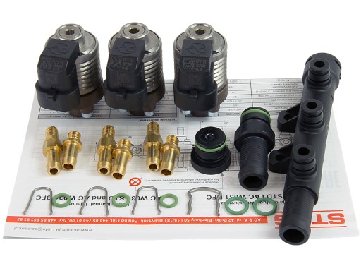 WGM2430AH-BM - AC STAG W031 STD лиття під тиском спліттер 3CYL