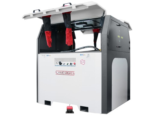 ШЛИФОВАЛЬНАЯ МАШИНА С КАБИНОЙ БОЛЬШОГО ДАВЛЕНИЯ SCP-1700-12